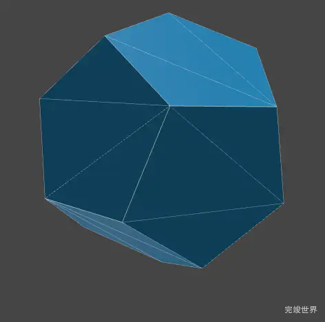 十二面缓冲几何体（DodecahedronGeometry）